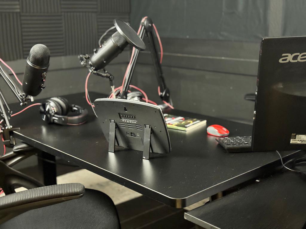Podcast studio Granbury TX — equipment detail